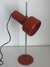 Lampe vintage 1960 de bureau fonte corail  - 40 cm