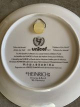 Assiette décorée Villeroy et Boch 