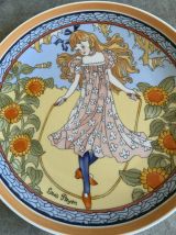 Assiette décorée Villeroy et Boch 