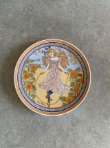 Assiette décorée Villeroy et Boch 