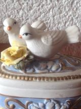 Boîte à bijoux, secrets ... coloris pastels