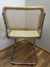 Lot 4 chaises Marcel Breuer B32