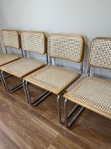 Lot 4 chaises Marcel Breuer B32