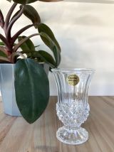 Petit vase tulipe en cristal d'Arques