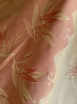 Nappe et 12 serviettes jaunes et orangé