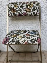 CHAISES PLIANTES  LAFUMA tissu X4