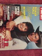 Lot de 6 Paris Match Dallas années 80