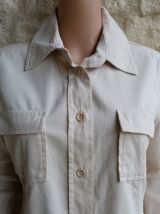 ESCADA chemise saharienne beige 38/40