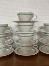 Set de 10 tasses à café 1930