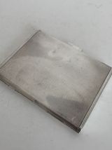 Porte-cigarettes vintage 1930 argent anglais sterling 925  -