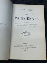 Les Parisiennes par E.A Spoll Livre rare 