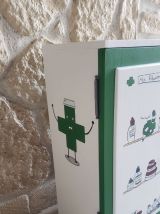 Ancien meuble à pharmacie relooké