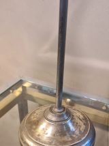 lampe 1900  belle patine bien dans son jus,  tulipe opaque m