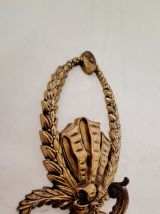 Paire d'appliques en bronze 