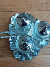 Salière poivrier moutardier set anglais