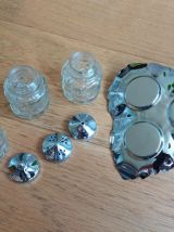 Salière poivrier moutardier set anglais