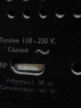 Poste radio année 50