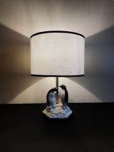 lampe pingouins avec abat-jour