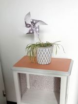 Chevet vintage relooké