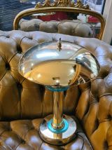 lampe chrome or 1980 , tres belle  43x32 bon etat general et