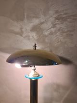 lampe chrome or 1980 , tres belle  43x32 bon etat general et