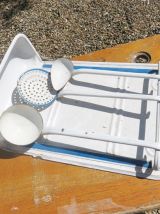  ÉGOUTTOIR A LOUCHES EN TÔLE EMAILLEE