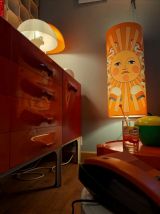 70's Lampe de sol SUN goût Piero FORNACETTI..