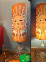 70's Lampe de sol SUN goût Piero FORNACETTI..