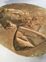 MEDAILLE GAMBETTA EN BRONZE