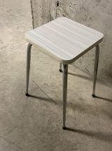 Tabouret en formica années 70