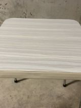 Tabouret en formica années 70