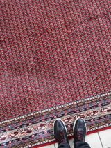 Tapis vintage Indien Seraband fait main, 1C1062