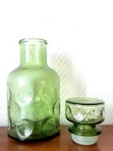 Carafe verte Italie 1970 