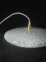 Globe blanc verre de Clichy