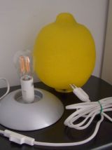 Lampe vintage citron 