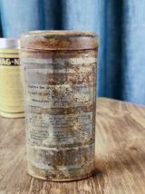 Lot de boîtes men métal de pharmacie