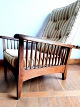 Fauteuil Morris Arts and crafts 1940 