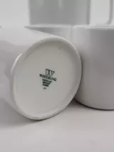 Cafetière et 6 tasses en porcelaine