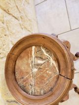 Sellette tripode à restaurer dessus marbre 