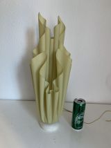Lampe vintage 1970 de table Athéna Georgia Jacob vert amande