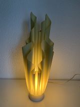 Lampe vintage 1970 de table Athéna Georgia Jacob vert amande