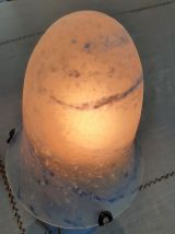 Lampe champignon pâte de verre
