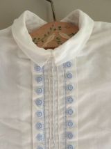 Robe/blouse vintage petite fille