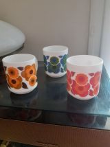 Lot De 3 Tasses / Mugs.  Mobil  (?).