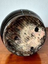 Grande potiche en céramique fat lava 1960 