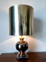 Lampe style Jansen céramique 1960 