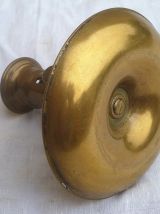 bougeoir a curseur , laiton vintage