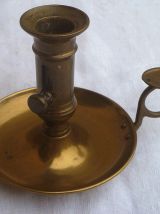 bougeoir a curseur , laiton vintage