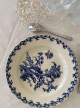 Assiettes à dessert Gien Chardons (x6)