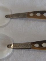 Cuillères nacre  Art indien Two's company vintage